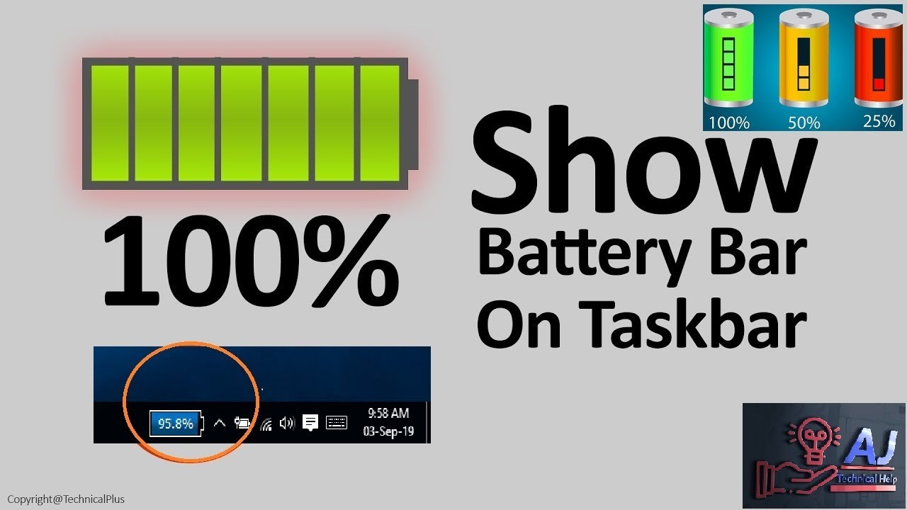 Battery show. Battery percentage icon. How watch Battery percent Windows.
