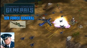 Back To The Jungle Beta 0.1 | Air Force General | Command & Conquer Generals Zero Hour LITTLE DIMPLE
