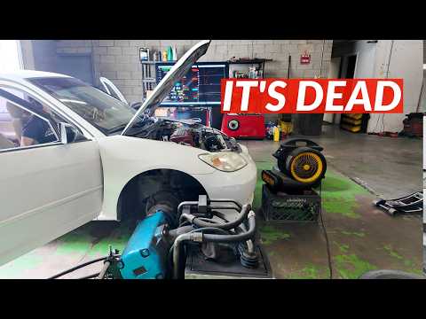 The Worst Gen Civic K24A2 Swap Hits the Dyno with @GravyBuilt