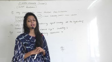""INTEXT QUESTION ncert P BLOCK ELEMENTS" JEE CHEMISTRY