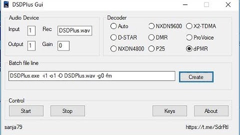 DSDPlus Gui - графическая оболочка для DSDPlus