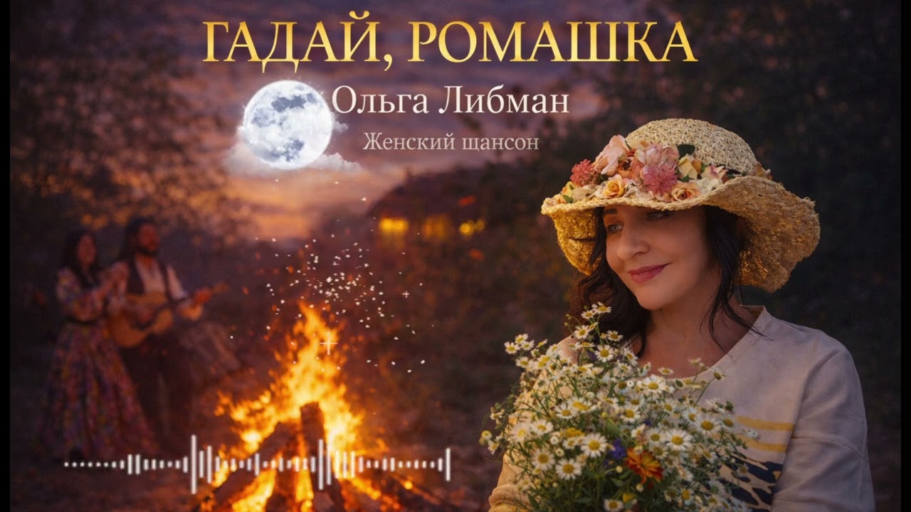 Жаркий цыганский шансон . А был простенький стих о ромашках...