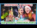 We Did EVERYTHING at Mickey&#39;s Very Merry Christmas Party in Disney World -- Shows, Snacks &amp; MORE