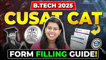 😍CUSAT CAT 2025 Application Filling Guide | Eligibility, Fee, Exam Date #BTech #CUSATCAT #CUSAT2025