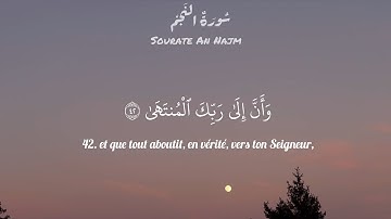 Muhammad Al Luhaidan - Sourate An Najm محمد اللحيدان - سورة النجم