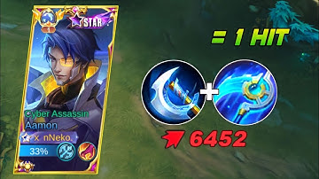 AAMON TRUE DAMAGE COMBO BUILD! AUTO 1 HIT DELETE