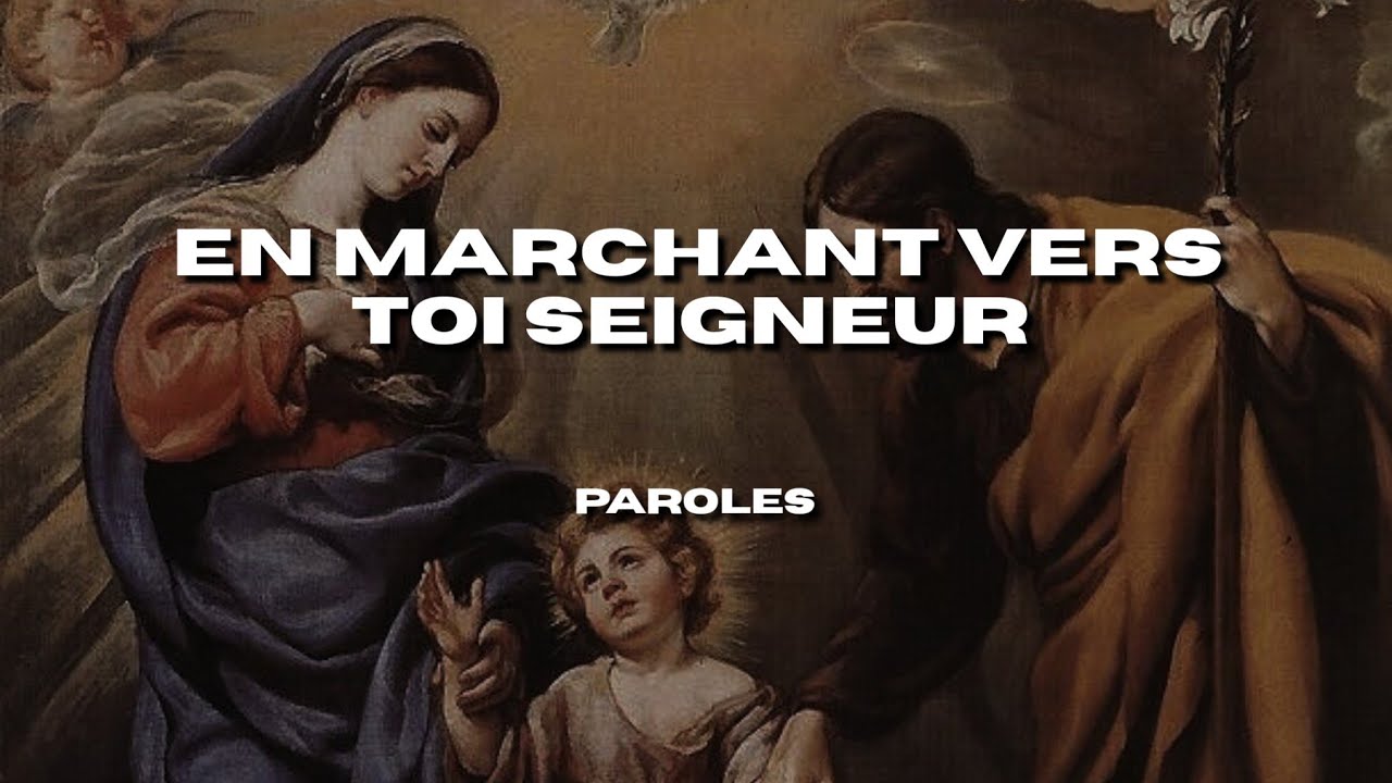 Ensemble vocal l'Alliance - En marchant vers Toi Seigneur (Paroles
