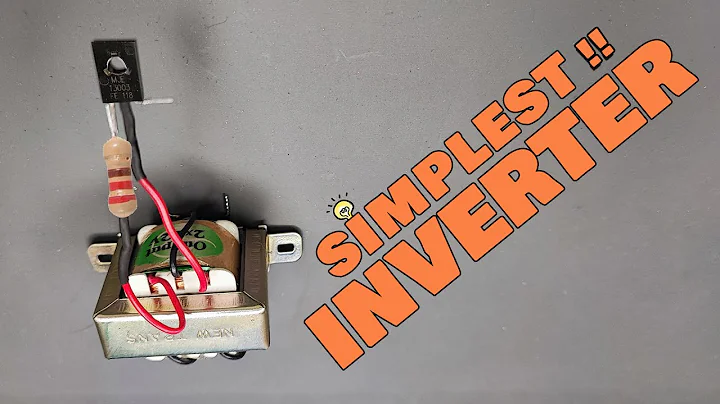 Building an Inverter with a Single Transistor Simple and Effective