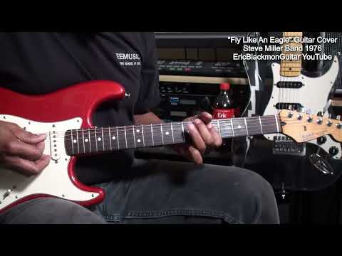 FLY LIKE AN EAGLE Steve Miller Band Guitar Cover - LESSON AVAILABLE @EricBlackmonGuitar