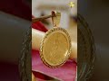 Crafting a Gold Coin Pendant: From Raw Coin to Masterpiece! #shorts