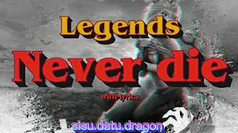 Legends never die (with lyrics) || Raya and last dragon Legends never die (with lyrics) || Raya and last dragon