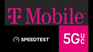 T-Mobile 5G Speedtest 500MBPS 2 Bars of Signal