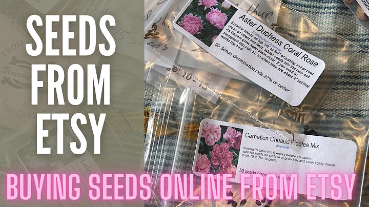 Etsy's Stunning Seed Collection: A Must-See 2021 Haul!