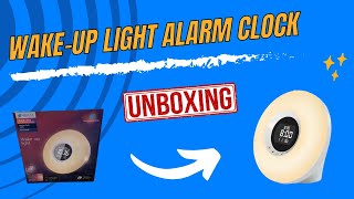 HEYAXA Wake-Up Light Alarm Clock - Unboxing