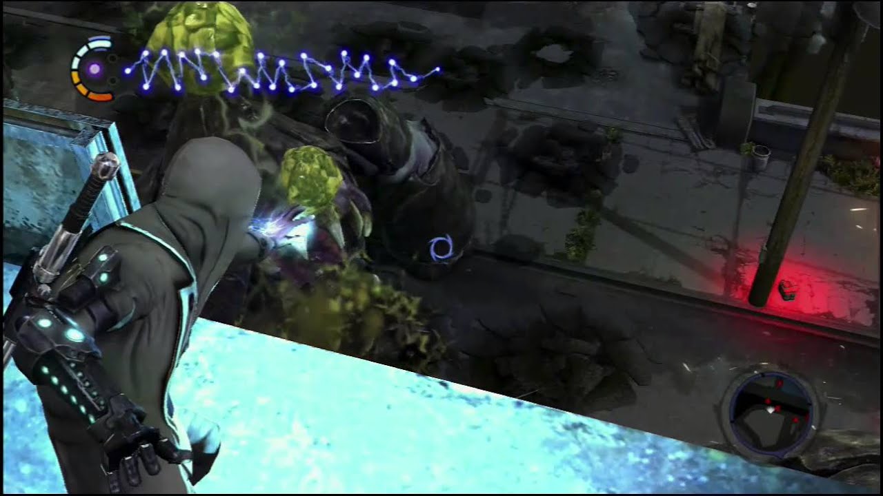 Infamous карта осколков