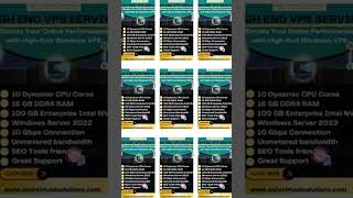 Get Ultimate Performance  Try High End Windows VPS! #social #vps #localseoservices #seo #windows