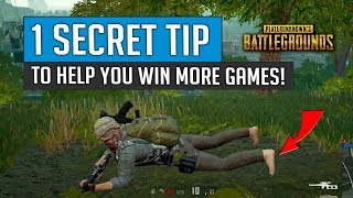 1 SECRET TIP To Help You Win More PUBG Chicken Dinners!