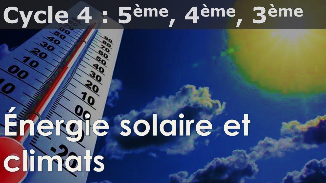 Tp L Inégale Répartition De L énergie Solaire Sur Terre