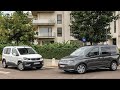 New 2021 VW Caddy vs Peugeot Rifter