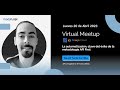 &quot;La automatización, clave del éxito de la metodología API First&quot; by David Terés Virtual Meetup.
