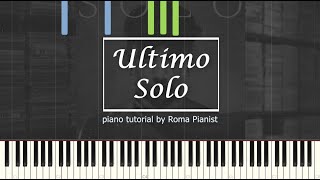 Ultimo - Solo (video tutorial) con spartito