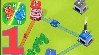 DESTROYING EACH OTHER TOWERS TO WIN | TOWER WAR - Tactical Conquest