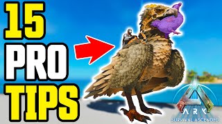 Ark Survival Ascended // 15 PRO Tips you DIDN'T Know (Xbox, PS5 & PC)