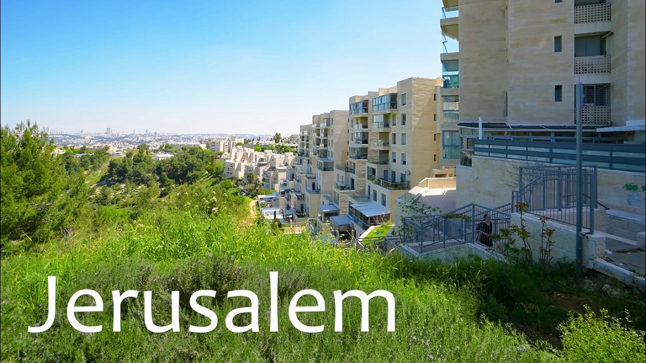 🔴 Иерусалим за пределами Старого города. Исследование тихих жилых районов.