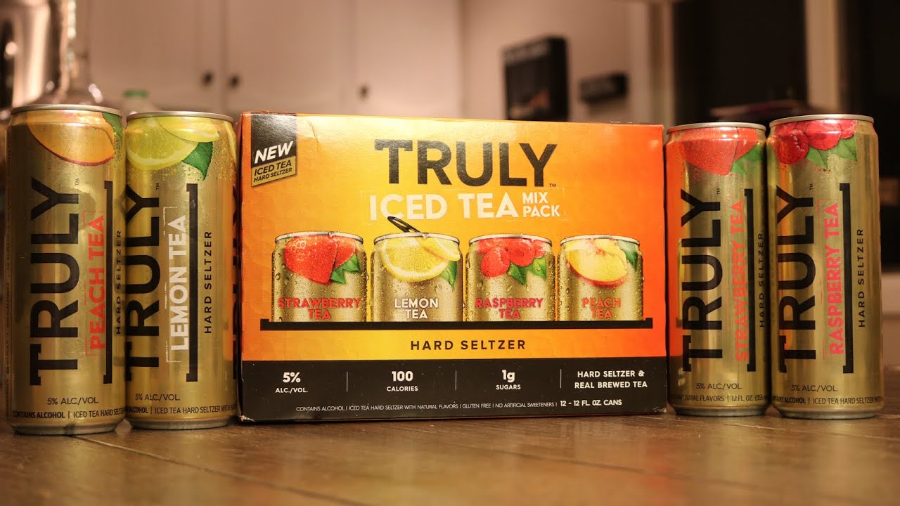 Truly Iced TeaHard Seltzer ReviewBest Seltzer On The Shelves?! YouTube