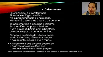 Como a morte é apresentada no poema O Deus-verme?