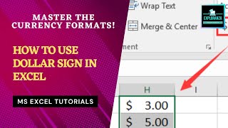 How to Use Dollar Sign in Excel - Insert Dollar Sign in Excel - Excel Dollar Sign