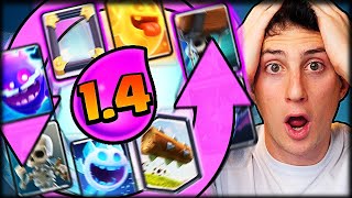 EL NUEVO MAZO MAS BARATO DE CLASH ROYALE, SOLO 1.4 DE ELIXIR - WithZack