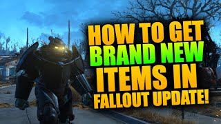 How to GET ALL NEW WEAPONS, ARMOUR AND ITEMS in the NEW FALLOUT 4 UPDATE | FALLOUT 4 UPDATE CONTENT