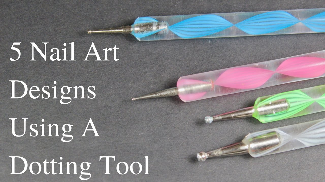 3. DIY Nail Designs Using Dotting Pen - wide 1