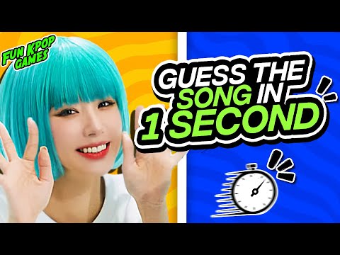 GUESS THE KPOP SONG IN 1 SECOND #3 - FUN KPOP GAMES 2024