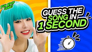 GUESS THE KPOP SONG IN 1 SECOND #3 - FUN KPOP GAMES 2024 screenshot 1