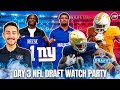 🚨 GIANTS NFL DRAFT 2026 DAY 3 WATCH PARTY | LIVE REACTION &amp; ANALYSIS