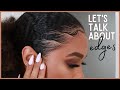 how to protect & regrow your EDGES | natural hair regimen