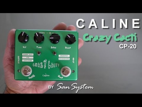 CALINE   Crazy Cacti  CP-20 (Overdrive, Clone Fulltone)