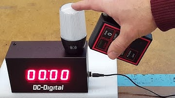 DC-10T-DN-W-ANDON (Count Down Timer with End of Period ANDON Light)