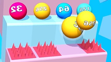 Ball Ladder 2048 ! All Levels Gameplay (655-659) android, ios