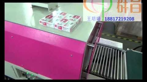 Fully automatic L-sealer shrinking machine,L type sealing shrink packing machine