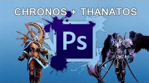 PHOTOSHOP: Chronos + Thanatos crossover