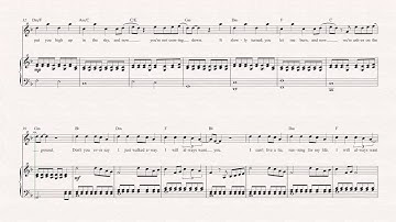 Violin  - Wrecking Ball - Miley Cyrus -  Sheet Music, Chords, & Vocals