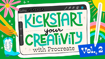 New Course! Kickstart your Creativity with Procreate Vol. 2 - 20 Fresh Drawings to Level Up Your Art