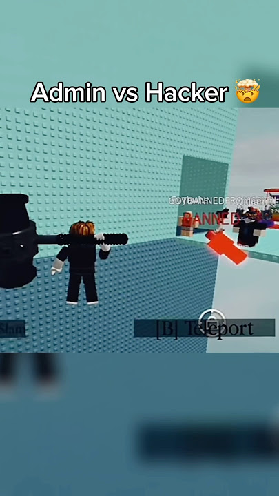 Admin vs Hacker in Roblox 🔥🔥
