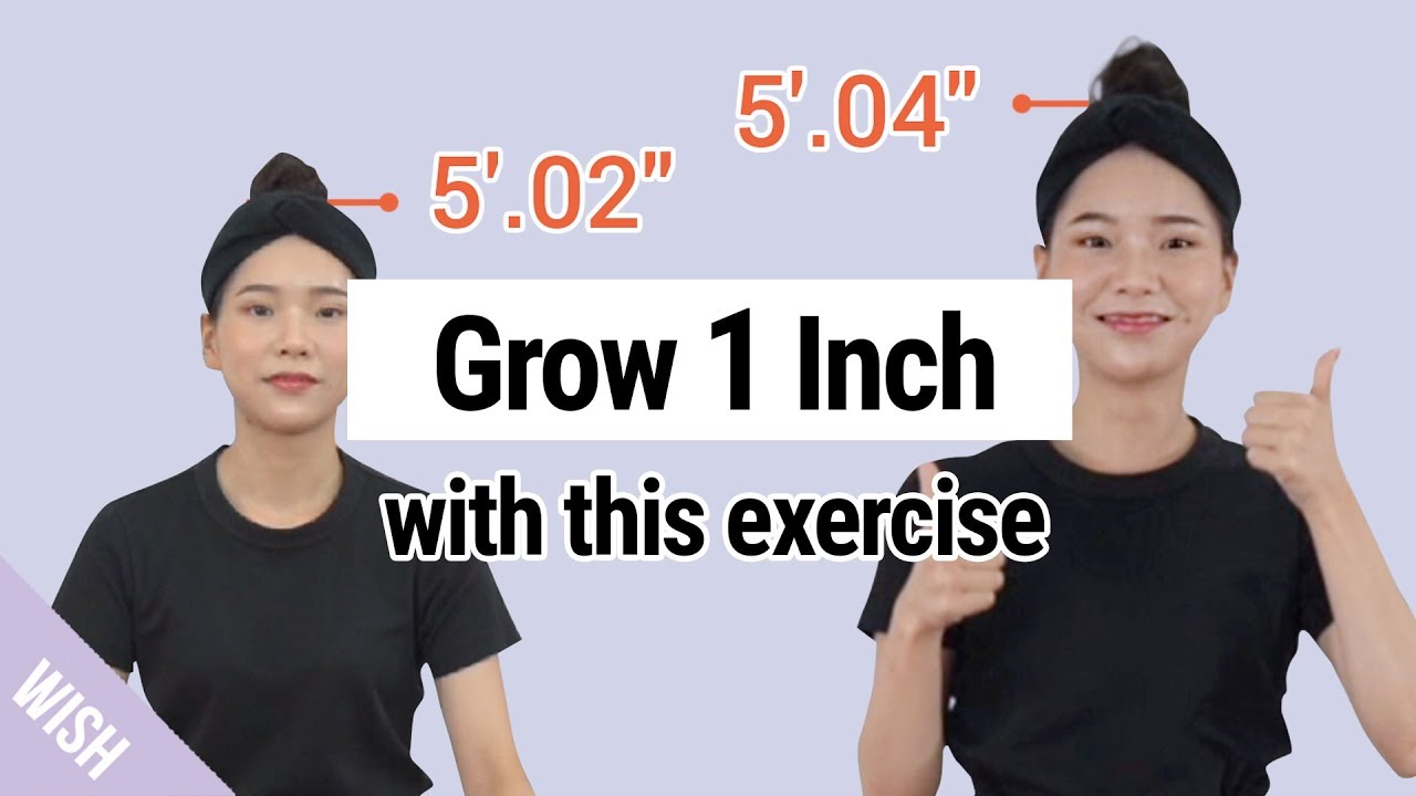 How To Grow Taller Naturally At Home | Easy Simple Exercises To