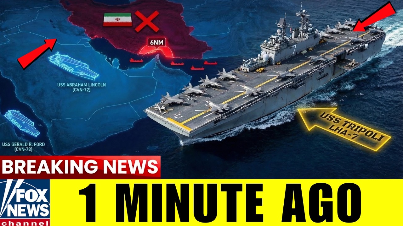 Why the US Navy Rushed USS Tripoli to Hormuz — What 2,500 Marines Will ...