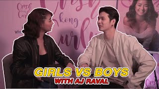 Girls vs. Boys with AJ Raval | Wilbert Ross