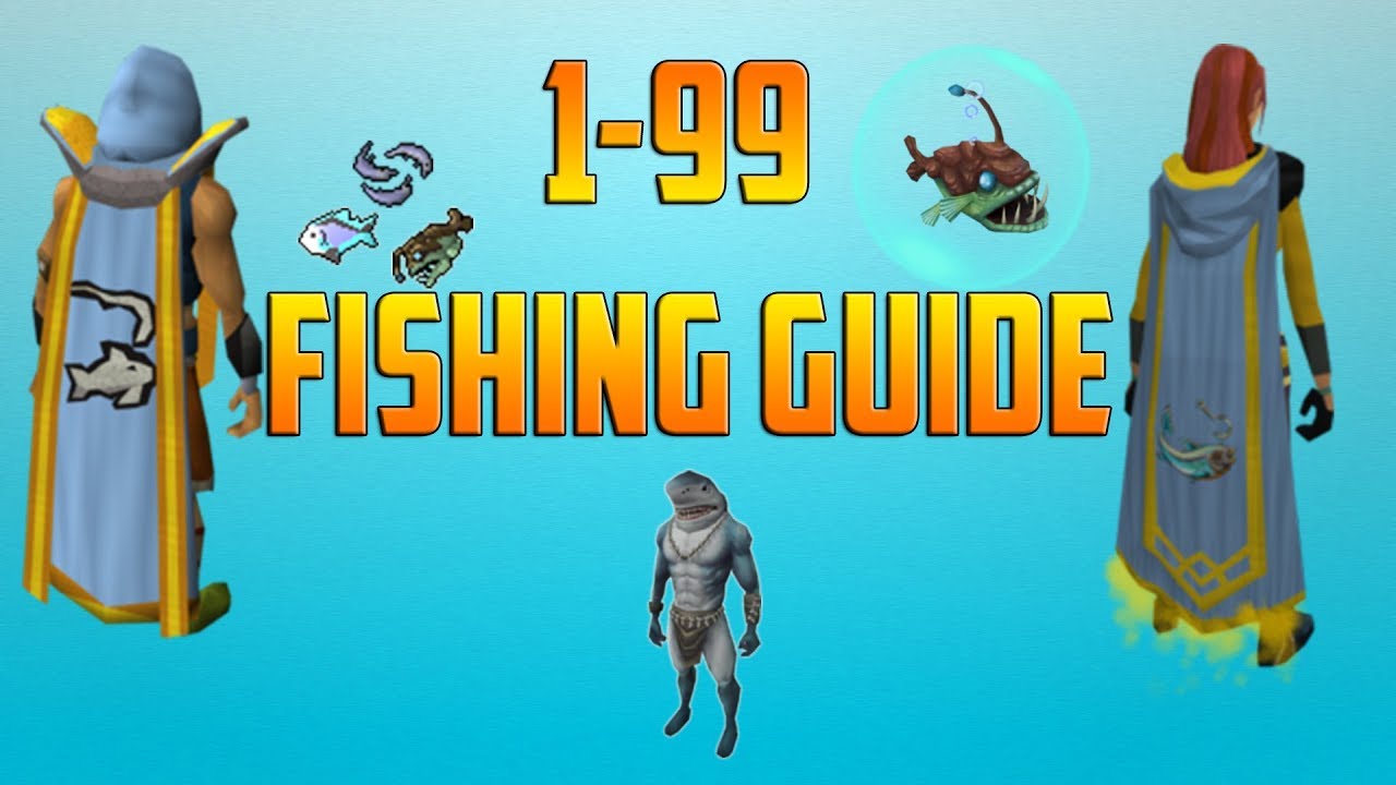 Runescape 3 199 Fishing guide 2017 YouTube